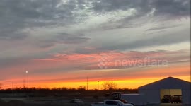 Breathtaking Sunset in Nebraska