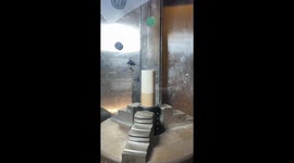 Man replaces billiard cue tip with precision in China