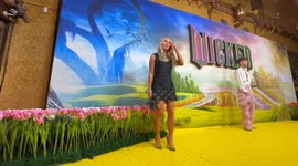 Mitch Greer attends Wicked Australian premiere