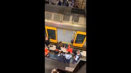 Man falls into platform gap at Homebush Station in Sydney
