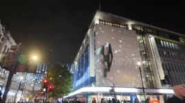 John Lewis is the first shop in Londons Oxford Street to be lit up for Christmas