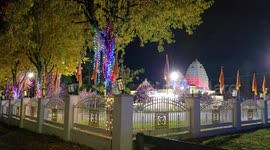 Canada: Overnight Calm at the Hindu Lakshmi Narayan Mandir in Surrey, BC Canada