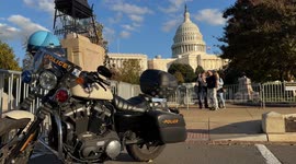 US Capitol on Election Day after Flare Gun Scare