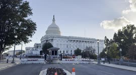 US Capitol on Election Day after Flare Gun Scare