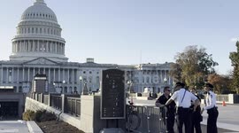 US Capitol on Election Day after Flare Gun Scare