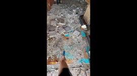 A Look Inside a Bar Damaged by Hurricane Helene