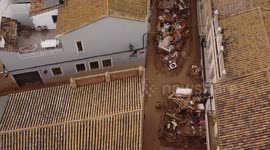 Spain: Aftermath of flash floods in Paiporta, Valencia, Spain - 3 Nov 2024