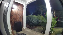 Apparent Candy Thief Steals Trick-or-Treaters' Bowl on Halloween