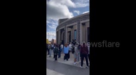 US 2024 Election Day – Voters Line Up Outside Polling Stations 10