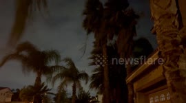 High Wind in San Bernardino and Riverside County Valleys-The Inland Empire, USA