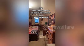 Woman's 1980s bedroom left untouched for 35 years