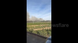 US: Brush Fire Erupts Near Moorpark, California, Prompting Evacuations