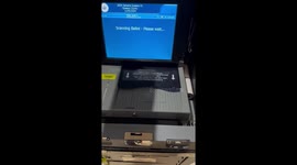 Polling machine rejects ballot at PS 184 polling station