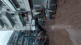 Aftermath of Flash Flooding in Valencia