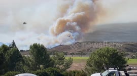 US: Broad Fire Erupts In Malibu, California, Damaging Homes 4