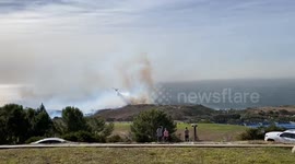 US: Broad Fire Erupts In Malibu, California, Damaging Homes 3