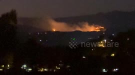Extensive Mountain Fire Devastates Homes