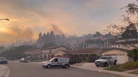 Massive Moorpark Wildfire Erupts