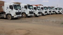 Sudanese gov't sends aid convoy to displaced from C. Sudan