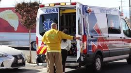 US, Los Angeles: Victorville Vehicle Crashes into Pharmacy