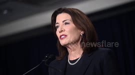 US: Gov. Kathy Hochul Holds Press Briefing After National Election
