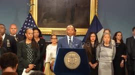 US: Mayor Adams holds media briefing to discuss impacts of 2024 Presidential Election