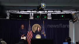 US: Governor Kathy Hochul and Attorney General Letitia James media briefing to discuss impacts of 2024 Presidential Election