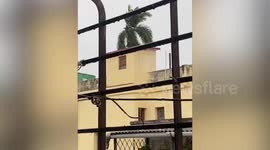 Hurricane Rafael slams into Cuba