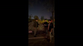 Friend accidentally hits private parts during bowl-smashing wine tradition