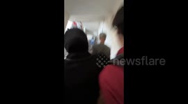 After the Shuhaibar school bombing in Gaza City, the Israeli army is again threatening to bomb the displaced