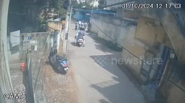 India: One killed, and Six injured as hand-made crackers explode while carrying on scooter Eluru