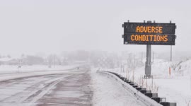 Winter Storm Hits Colorado Springs