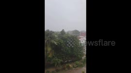 Cuba: Category 3 Hurricane Rafael Makes Landfall, Knocking Out Power Grid