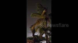 US: Hurricane Rafael Approaches Florida Keys, Bringing Strong Winds