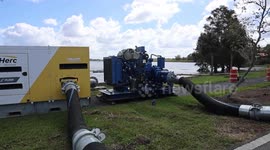 US: USACE Provides Water Pumps to Bring Flood Relief to Lake Bonny Residents