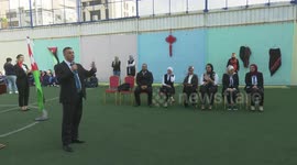 Chinese culture event held in Jordanian school