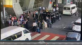 Chauffeur arrested for 'attacking security guard' at airport in Thailand