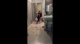 Kids Happy Cry At New Dachshund Named Toast