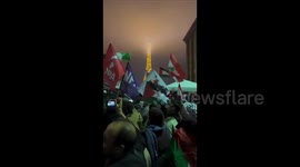 France: Pro-Palestine demonstrators rallied in Paris, France to protest against a fundraising gala with Israeli minister Smotrich as a guest star