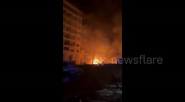 Lebanon: Scene documents the destruction following the raids that hit the city of Tyre, South Lebanon