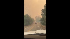 Fast-moving wildfire forces evacuations in Camarillo Heights, CA