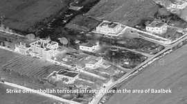 Lebanon: The IAF struck Hezbollah military infrastructure sites in the areas of Tyre and Baalbek