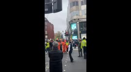 Protest in London’s Baker Street Against Genocide of Amhara People in Ethiopia 3