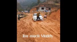 Nepal Muddy Road, Nepal