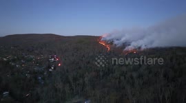 Wildfires in Northeast United States worsen air quality in New York suburb