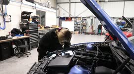 Female mechanic, 21, owns a garage - defying men who ask