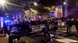 Spain: Hundreds March In Madrid To Mark Anniversary Of Amnesty Law Protests