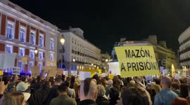 Spain: Protesters In Madrid Demand Resignation Of Valencia’s Regional Head After Deadly Floods