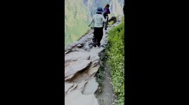 Enjoy the view at this spectacular hiking trail in China