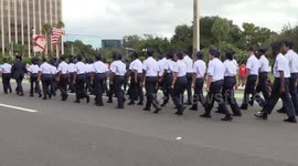 US: Veterans Day Parade in downtown Orlando